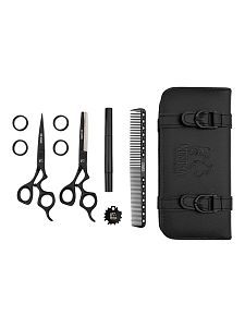 Набор ножниц Mustang Professional 3D HAND NP-03 Черный 5,5 дюймов