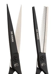 Набор ножниц Mustang Professional 3D HAND NP-03 Черный 6,0 дюймов