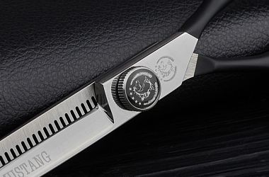 Ножницы филировочные Mustang Base NB-06 Чёрный 5,5 дюйм