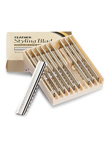 Филировочные лезвия Feather Styling Blade 10 шт.