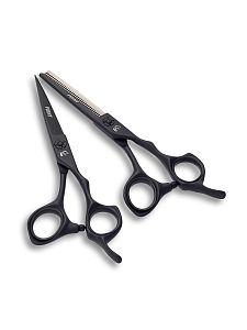 Набор ножниц Mustang Professional POINT NP-02 Чёрный 5,5 дюйм