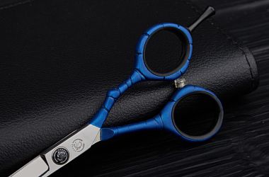 Ножницы прямые Mustang Base NB-05 Синий 5,5 дюйм