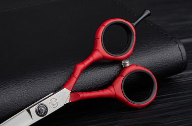 Ножницы прямые Mustang Base NB-05 Красный 5,5 дюйм