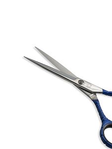 Ножницы прямые Mustang Base NB-05 Синий 5,5 дюйм