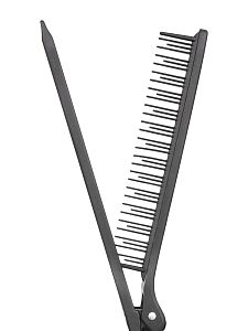 Зажим c расчёской Mustang ZM-15 Черный