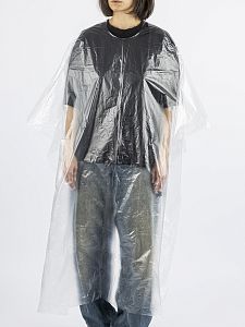 Пеньюары одноразовые 50 шт. Parimir PRWC-24 Прозрачный