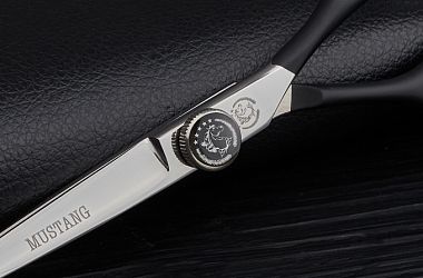 Ножницы прямые Mustang Base NB-06 Чёрный 6,0 дюйм