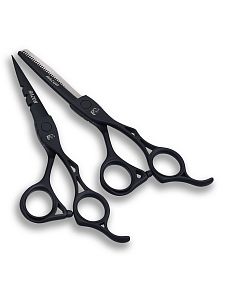 Набор ножниц Mustang Professional RAZOR NP-07 Черный 5,5 дюйм