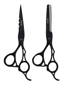 Набор ножниц Mustang Professional RAZOR NP-07 Черный 5,5 дюйм