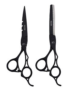 Набор ножниц Mustang Professional RAZOR NP-07 Чёрный 6,0 дюйм