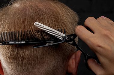 Набор ножниц Mustang Professional NP-02X Чёрный 5,5 дюймов